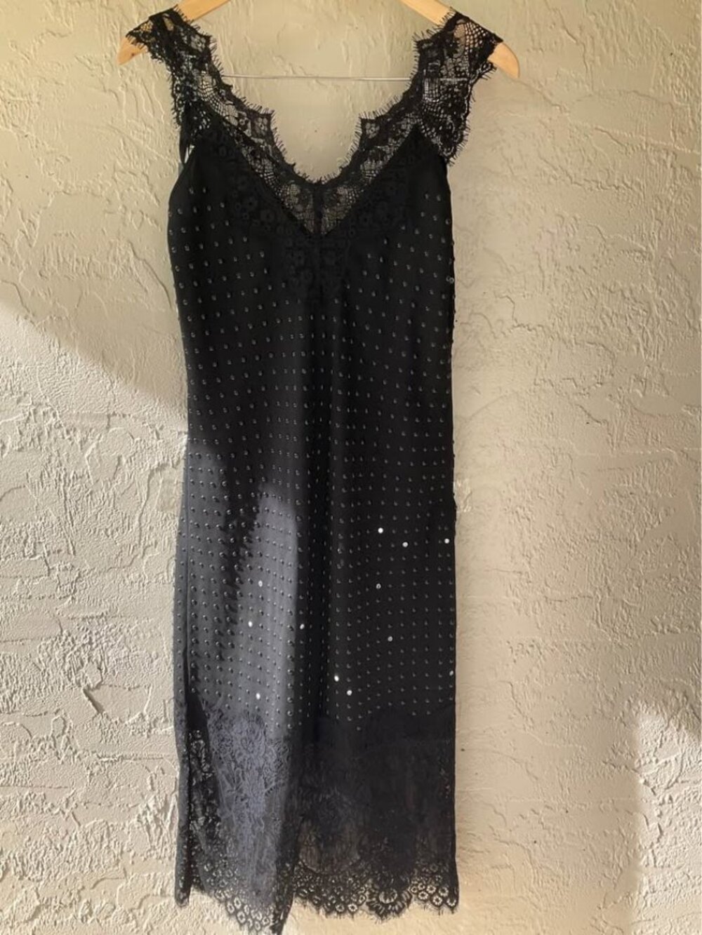 Pinko Amalia Abito Crepe Borchiette All Over W 4